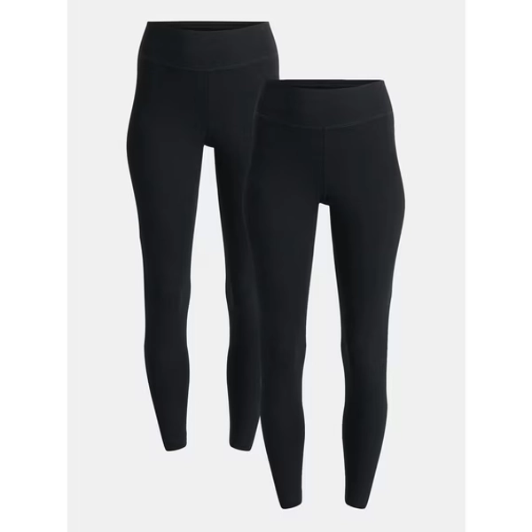 Time and Tru Women's High Rise Leggings, 27'' Inseam, 2-Pack, Sizes XS-XXXL