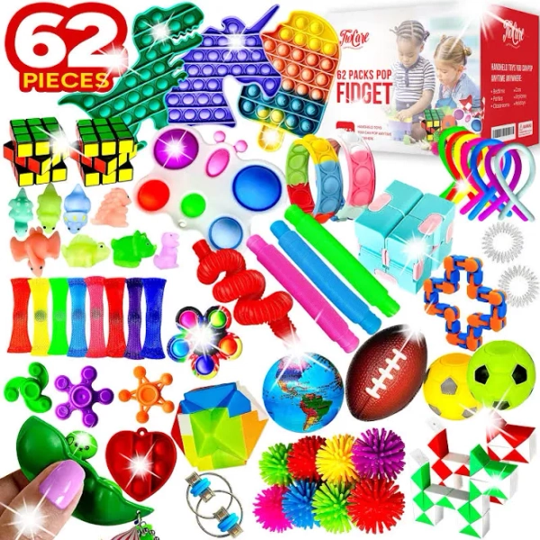 TwCare Fidget Toys Set 62 Pack