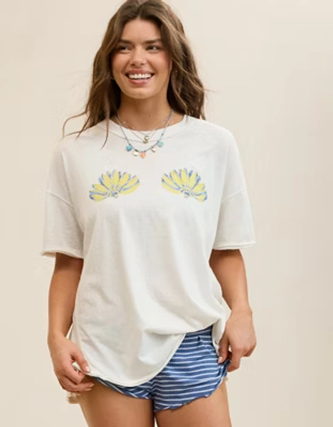 Aerie Oversized Crew Boyfriend T-Shirt