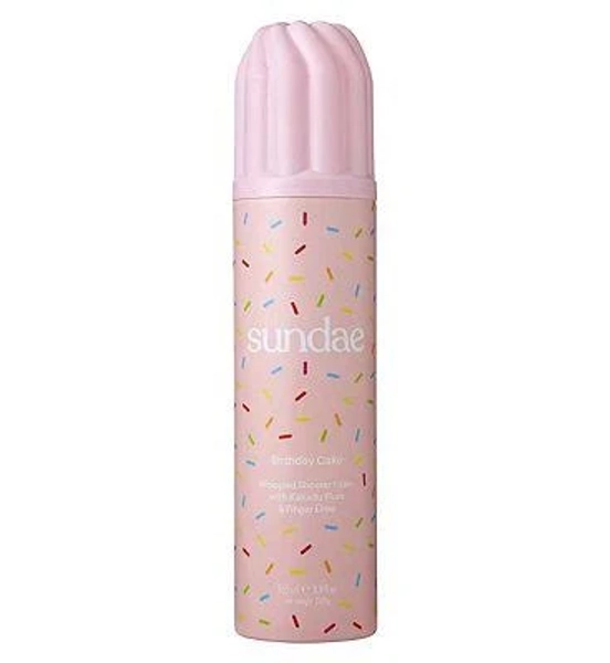 Sundae Birthday Cake Whipped Shower Foam