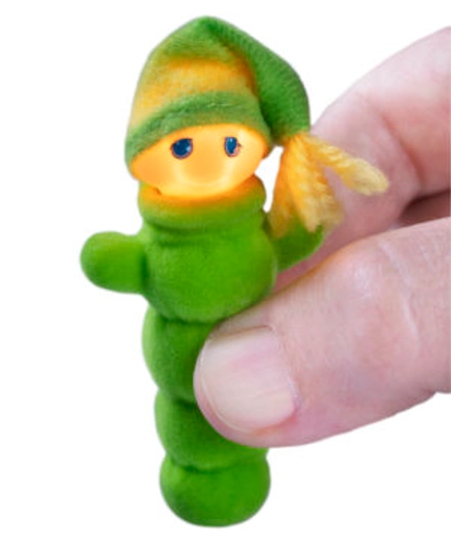 World's Smallest Glo Worm: A tiny replica of the ‘80s doll that really glows!