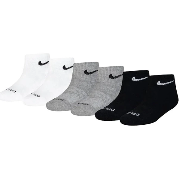 Nike Kids' 6-Pack Dri-FIT Ankle Length Socks