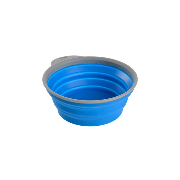 Dogs Creek Reise-Silikonnapf Trail blau 1 l