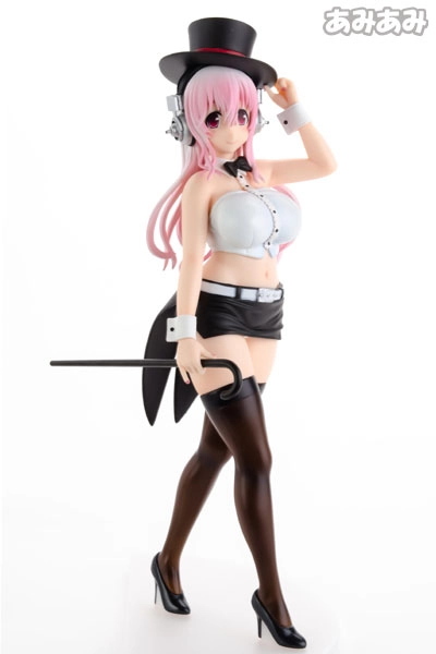 (Pre-owned ITEM:A/BOX:B)Super Sonico Magical Figure -Sonico & Pochaco no Magic Show- Sonico (Game-prize)(Released)