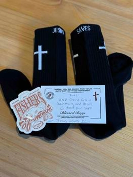 Christian Cushioned Crew Socks - TikTok Shop