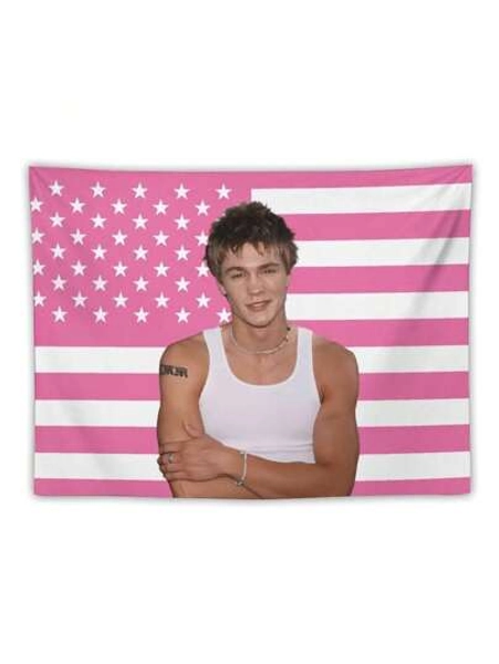 Rapper Music Tapestry Flag For Teen Bedroom Wall Hanging College Decor Art Music Album Poster Hanging Tapestry