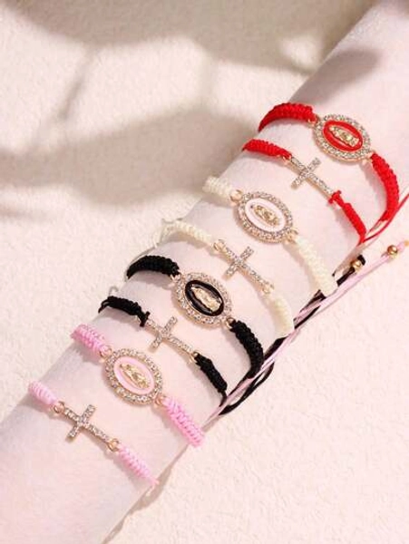 white bracelet