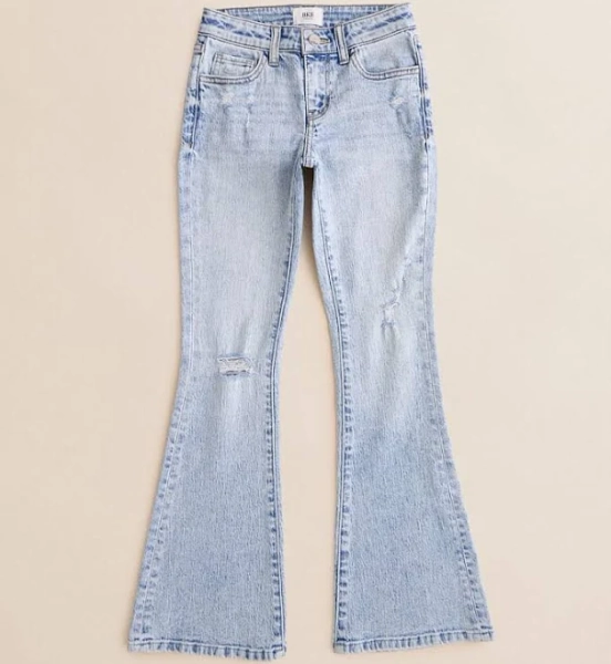 BKE Girl's Mini Andi Boot Stretch Jean
