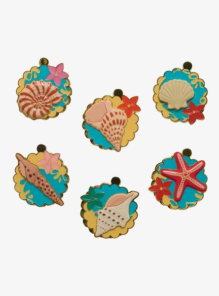 Loungefly Disney Moana Seashell Hinged Blind Box Enamel Pin - BoxLunch Exclusive