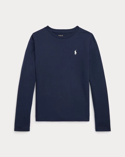 Cotton Jersey Long-Sleeve Tee