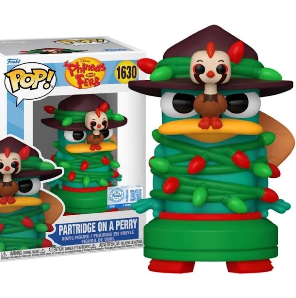 Phineas And Ferb Partridge On A Perry Funko Pop