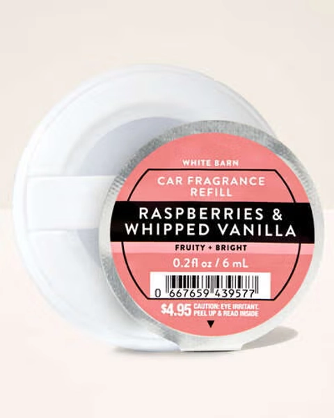 Raspberries & Whipped Vanilla Car Fragrance Refill