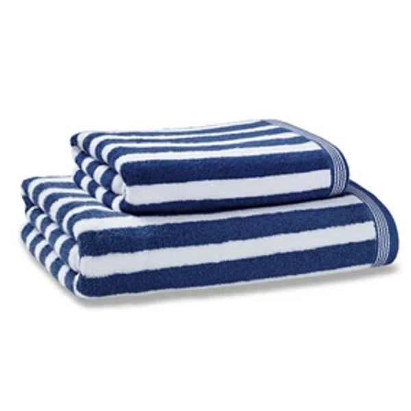 Nautical Stripe Cotton Towel