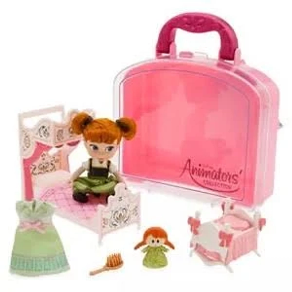 Disney Anna Mini Doll Play Set