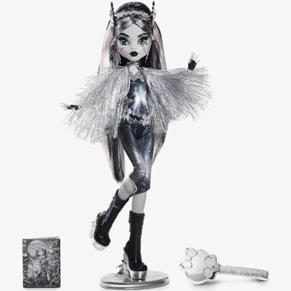 Monster High Sdcc Exclusive Voltageous Frankie Stein 2022 Black &