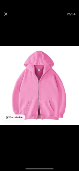 FAIABLE Unisex Oversized Acid Wash Sweatshirt with Double Zipper | Holiday Sales TikTok Shop