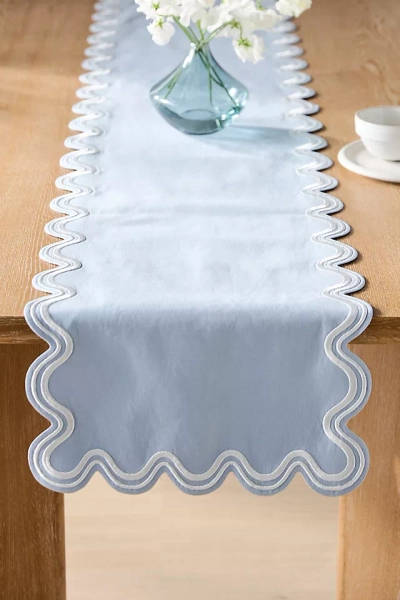 Madeline Embroidered Table Runner