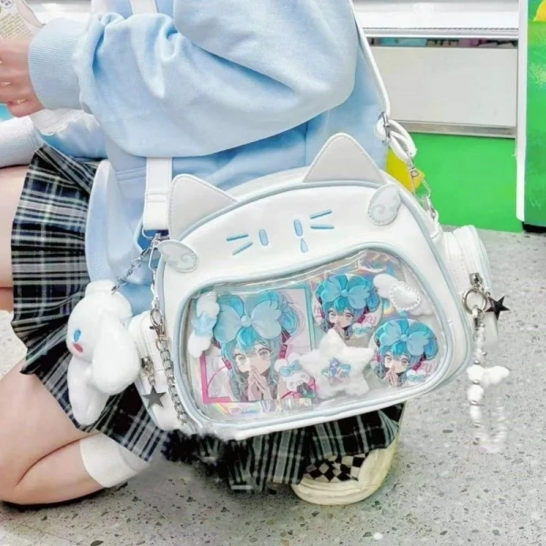 Kawaii Neko Cat Harajuku Ita Style Shoulder Bag - Limited Edition