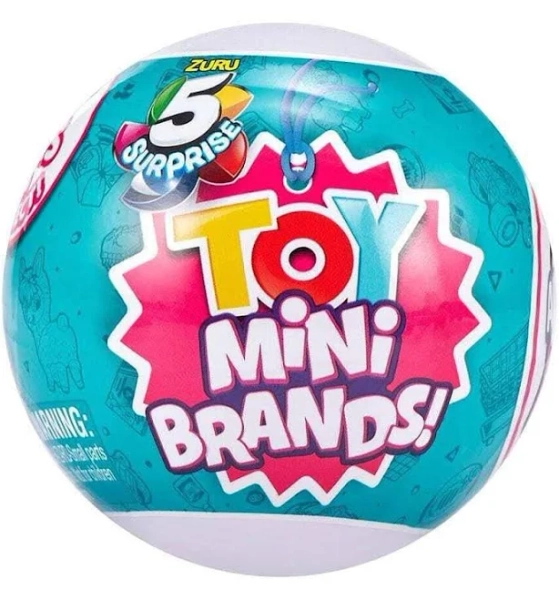 Zuru 5-Surprise Mini Brands Surprise Egg Toys