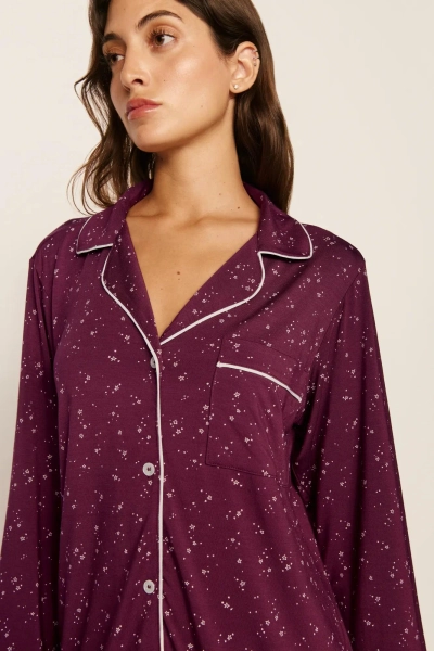Gisele Printed TENCEL™ Modal Long PJ Set