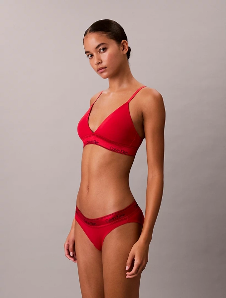 Leicht gepolsterter Triangel-Bralette - Icon Cotton Modal