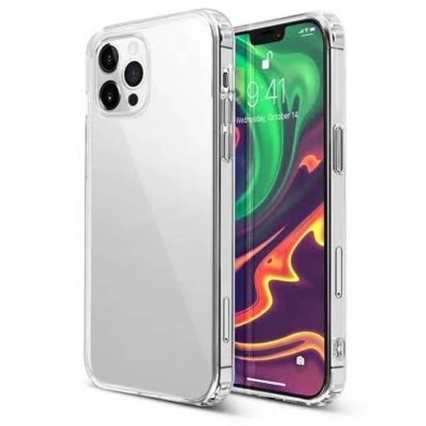 Insten Hybrid Hard PC Back Shockproof Soft TPU Bumper Case Cover for iPhone 12 / 12 Pro