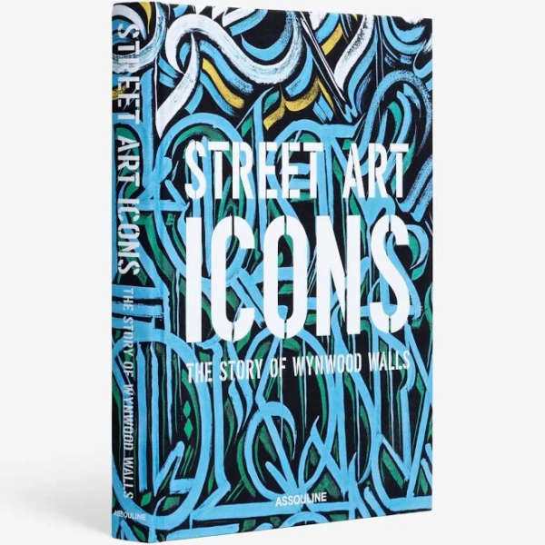 Assouline Street Art Icons: The Story of Wynwood Walls Hardcover Book - Blue