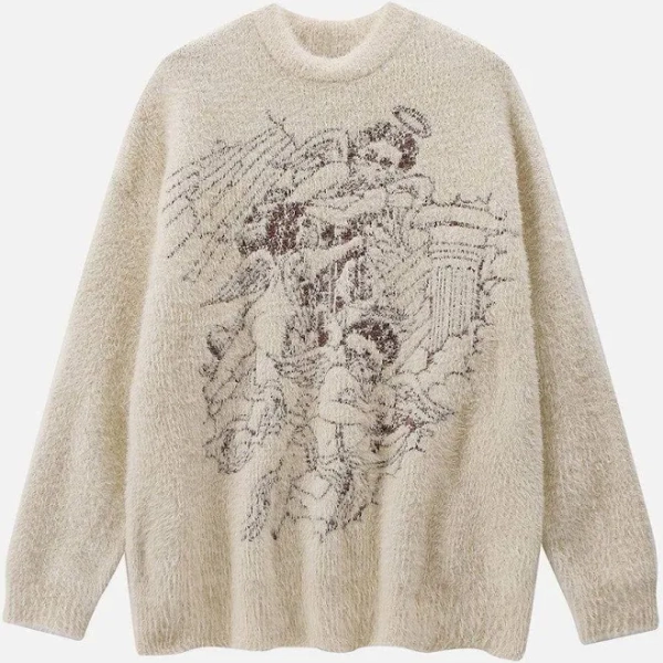 Aelfric Eden Angel Graphic Sweater