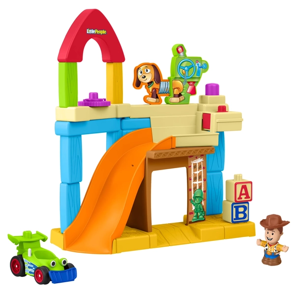 Fisher-Price Little People Disney & Pixar Toy Story Andy’s Room Toddler Playset, Woody & RC Vehicle - Walmart.com