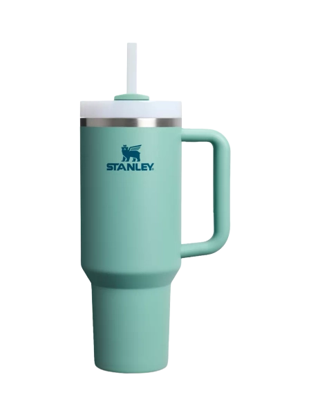 Stanley Quencher Stainless Steel FlowState Tumbler, 1.18L, Spring Green