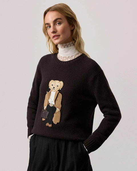 Fall Polo Bear Cashmere Sweater