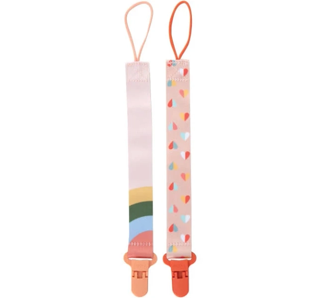 Nuby Pacifier Clip 2 Pack