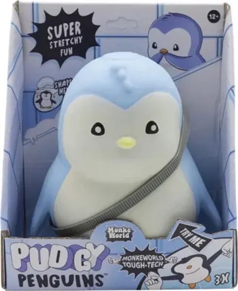 Monkeworld Fidget Toy Blue Plush