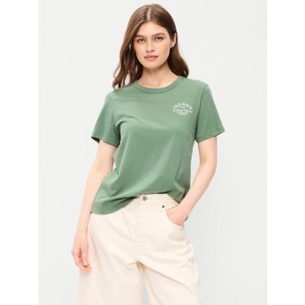 EveryWear Crew-Neck Logo-Graphic T-Shirt