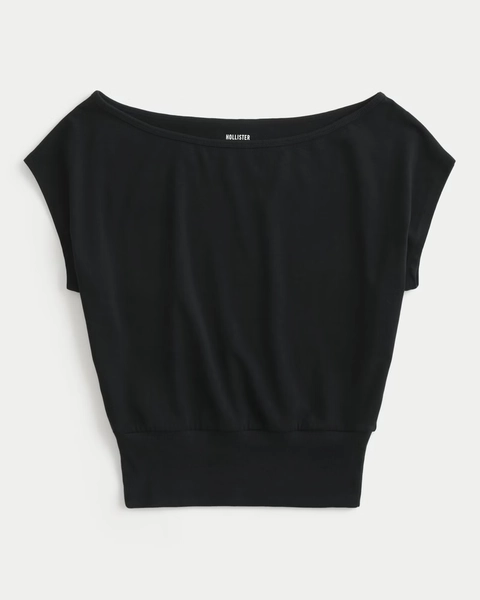 Off-the-Shoulder Banded Top