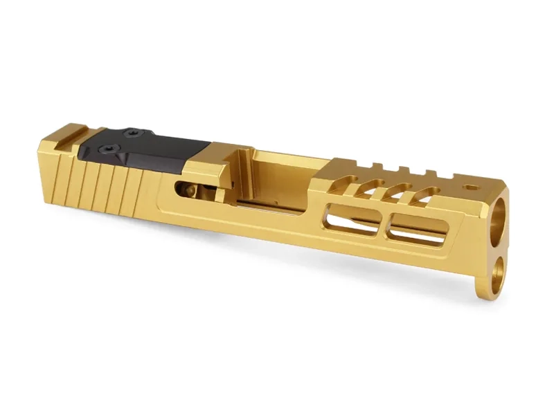 ZPS.2 Slide for Glock 43 / 43x - TiN (Gold) - Zaffiri Precision