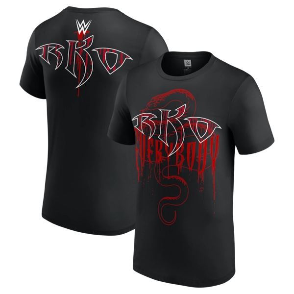 Men's Black Randy Orton RKO Everybody Drip T-Shirt