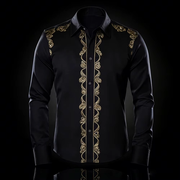 2026 Spring and Summer Men's Retro Long Sleeve Shirts Symmetrical Texture 3D Printed Shirts Hawaiian Beach Party Men's Clothes - AliExpress 
