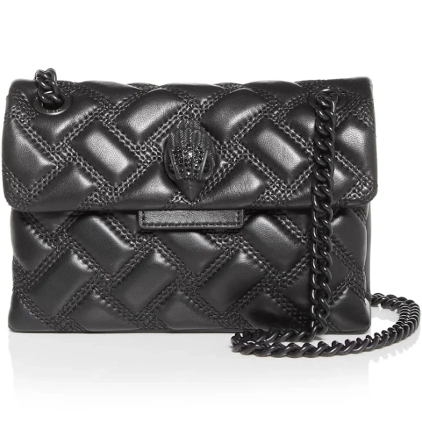 Kurt Geiger Quilted Leather Kensington Mini Drench Bag