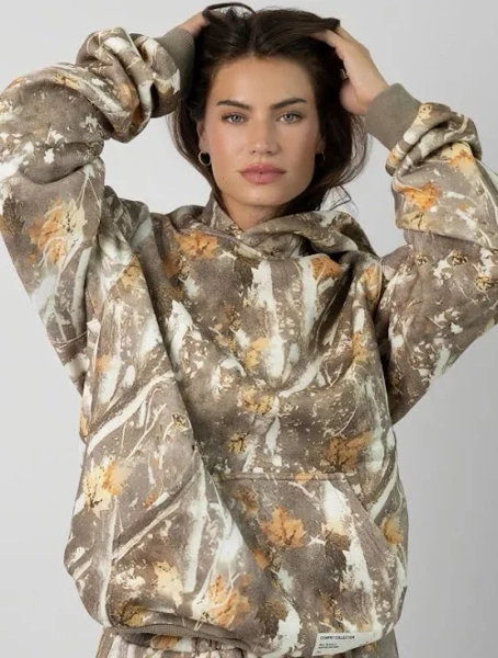 Comfrt Oversized Camo Hoodie