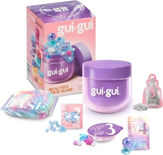 Gui-Gui Slime Purple Clear Pack