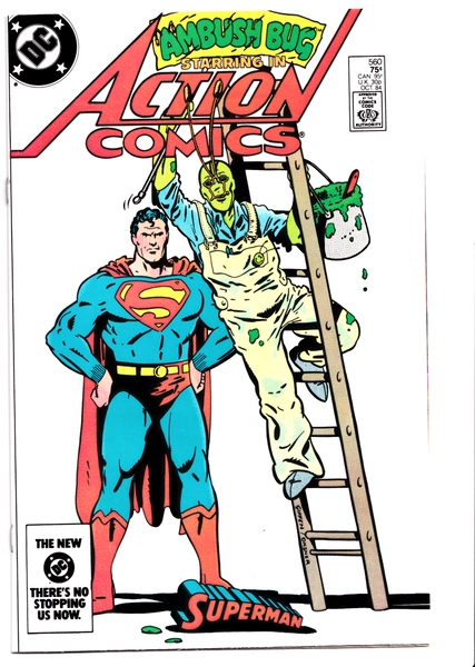 Action Comics #560 1984 DC Comics 1st Cover App. Ambush Bug