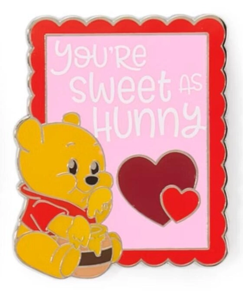 Happy Valentine's Day Mystery Set - Pooh Bear - You're sweet as hunny | PIN 112746