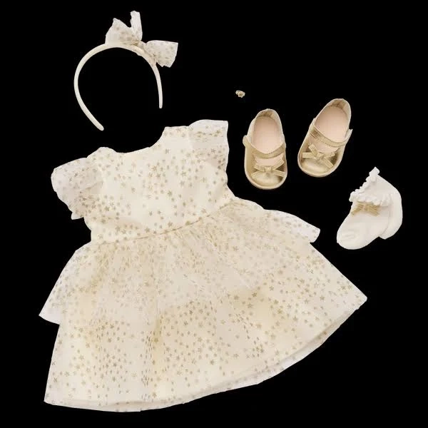 American Girl x Janie and Jack Sparkly Celebration Dress