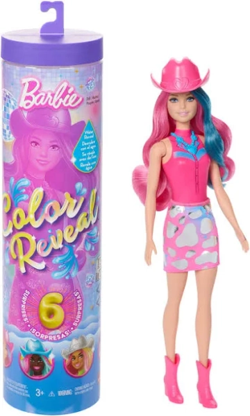 Barbie Color Reveal Disco Star Series Fashion Doll