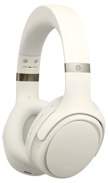 Exibel Andesite hopfällbara over ear hörlurar, Bluetooth - Vit