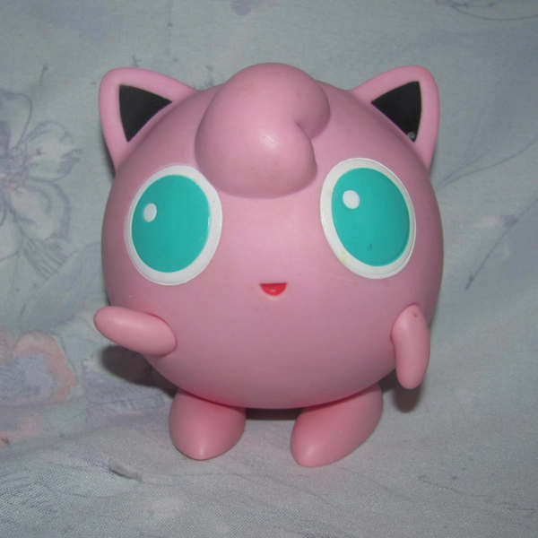 Vintage 1998 Tomy Pokemon 4" Jigglypuff Figure - Some Marks