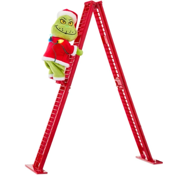 Grinch Animated Tabletop Climber Decoration