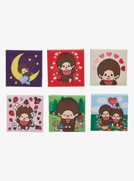 Monchhichi Blind Box Mini Canvas Art Hot Topic Exclusive