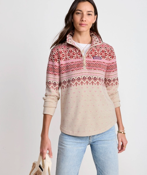 Shop Fair Isle Dreamcloth® Relaxed Shep Shirt at vineyard vines